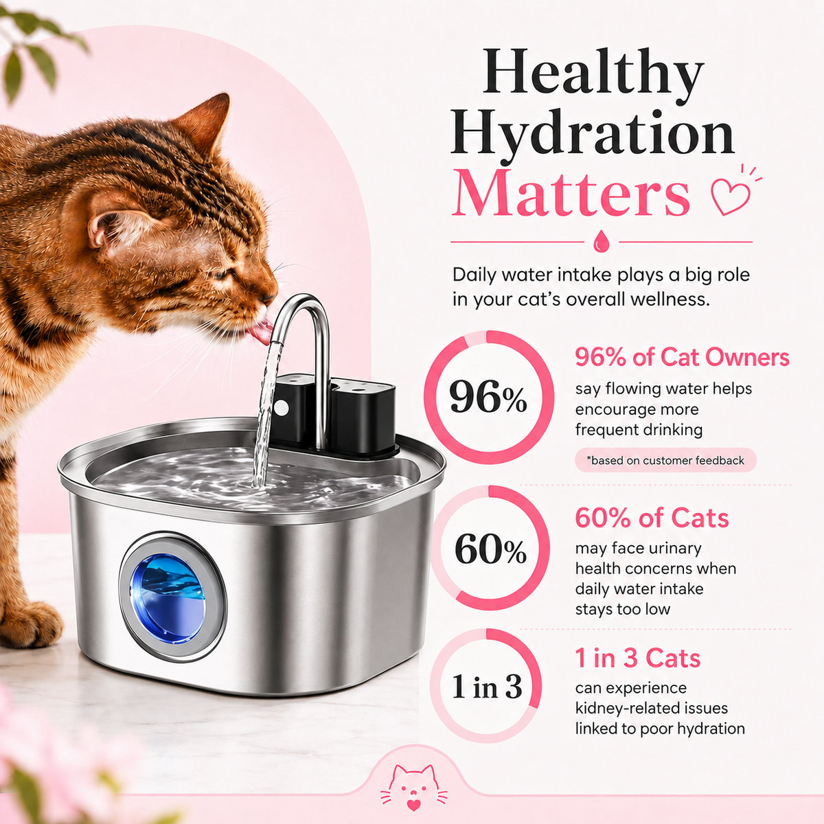 Elite Purfect Cat and Dog Water Fountain