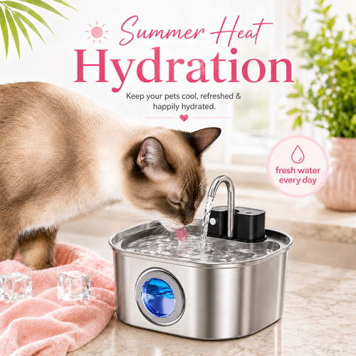 Elite Purfect Cat and Dog Water Fountain